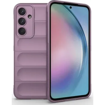 Pouzdro na mobilní telefon Magic Shield obal, Samsung Galaxy A55 5G, fialový