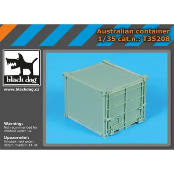 Plastikový model Blackdog 1/35 Australian container