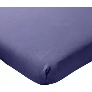 Prostěradlo Tibex prostěradlo jersey Deluxe temně modré