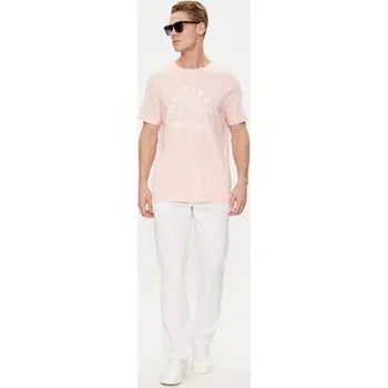 Oblečení a móda Tommy Hilfiger Chino kalhoty Denton MW0MW25964 Bílá Straight Fit 32_34