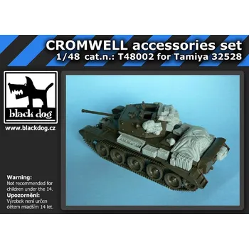 Plastikový model Blackdog 1/48 CROMWELL accessories set