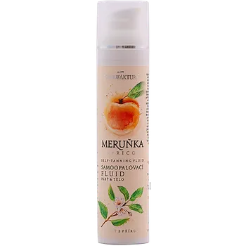 Samoopalovací přípravek MANUFAKTURA Samoopalovací pleťový & tělový fluid meruňka 100 ml