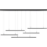 Luxusní lustr Merlo stmívatelný černé