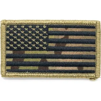 MILITARY RANGE Nášivka vlajka USA velcro OCP®