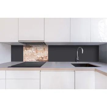 Obklad DIMEX | Dibond za kuchyňskou linku DBW-06040-265 | 60 x 40 cm | Fragment stěny s trhlinami + Dibond deska za kuchyňskou linku DIMEX v rozměru 60 x 40 cm, motiv Fragment stěny s trhlinami