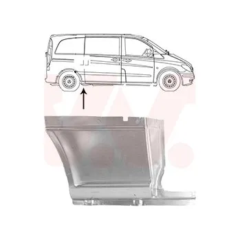 Karosérie Boční stěna VAN WEZEL 3081142