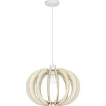 Dřevěný lustr Ottoline 40 bílé