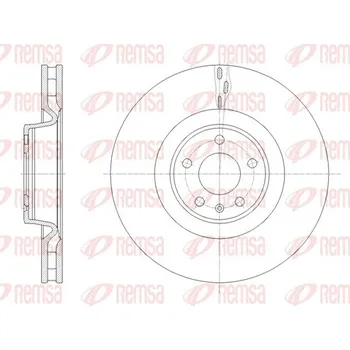 Brzdový kotouč Brzdový kotouč REMSA 61671.10