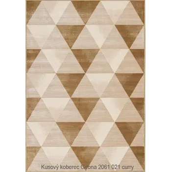 Koberec Kusový koberec Girona 2061 021 kari: 68 x 110 cm
