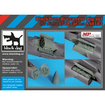 Plastikový model Blackdog 1/48 Blackburn Buccaneer Big set (AIRF)