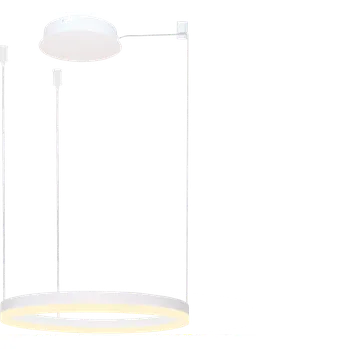 Moderní lustr Halo 60 bílé