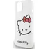 Pouzdro na mobilní telefon Hello Kitty IML Head Logo pro Apple iPhone 13 bílé