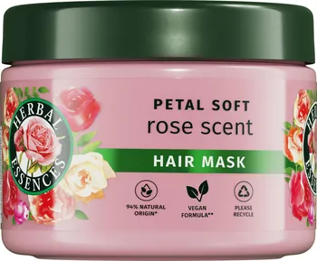 Vlasová regenerace Herbal Essences Rose Scent Petal Soft vyživující maska pro suché vlasy 300 ml 