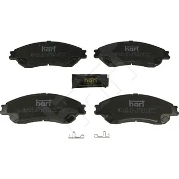 Brzdová destička Sada brzdových destiček, kotoučová brzda HART 256 507