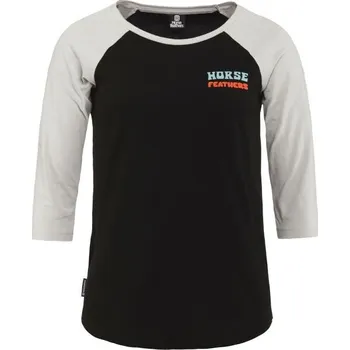 Dámské tričko Dámské tričko Horsefeathers OLY M Černá, Bílá, Mix