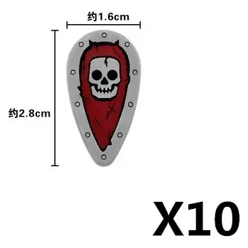 Stavebnice LEGO Stavební kostky erbů a štítů | styl Lego - DPA13-10PCS