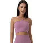 Dámská sportovní podprsenka GymBeam FLO L Fialová
