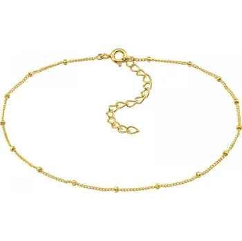 Náramek Pozlacený náramek na nohu SATELLITE Ag 925/1000