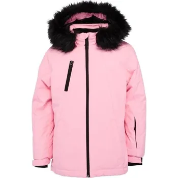Dívčí oblečení Dívčí snowboardová bunda Lewro LANEY 152/158 Růžová, Černá