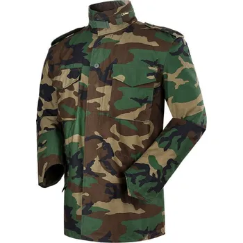 Pánský bomber Bunda zimní M65, woodland, XXL, Smilodon