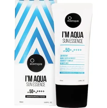 Přípravek na opalování Suntique Slunecni-ochrana OblicejJsem Aqua Sun Essence 50 ml (17&nbsp;300,00 Kč / 1 l)
