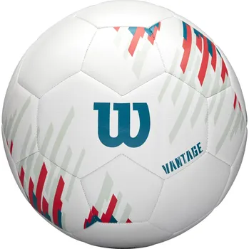 Fotbalový míč Bílý fotbalový míč Wilson NCAA Vantage SB Soccer Ball WS3004001XB Velikost: 4