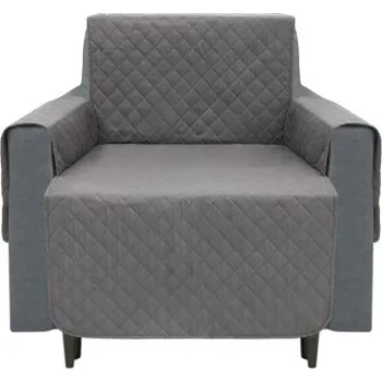 Napínací potah Potah na křeslo PARIS šedý