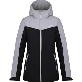 Dámská bunda Dámská softshellová bunda LOAP LUPIDKA S Černá, Šedá