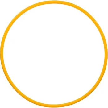 Gymnastická obruč Fitforce HULA HOOP 70 UNI Žlutá