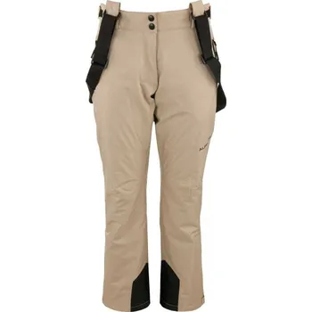 Dámské kalhoty Dámské kalhoty ALPINE PRO HOPLERA L Béžová, Černá
