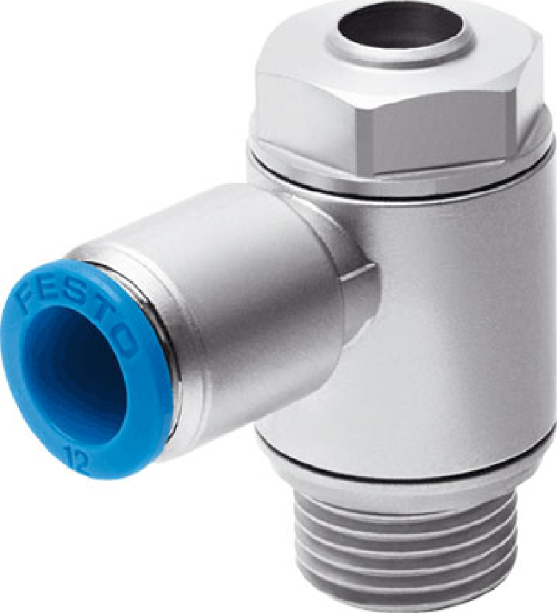 FESTO Ventil škrticí jednosměrný GRLA-1/4-QS-8-D