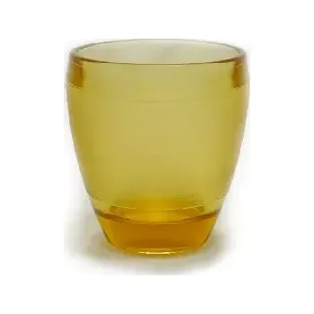 Sklenice Sklenička čajovka 180ml amber * (DOPRODEJ - 21 kusů)