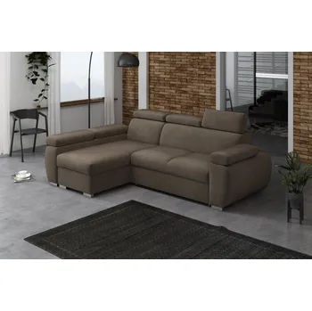 Obývací stěna Sedací souprava Bodie levá hnědá