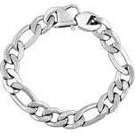 Pánský masivní náramek FIGARO z chirurgické oceli KMM108011