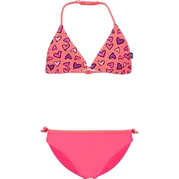 Dívčí plavky Dívčí dvoudílné plavky AQUOS AMELA 128/134 Lososová, Mix