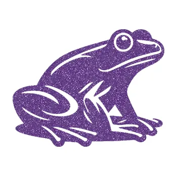 Samolepící dekorace Žába 012 pravá (87 - Ultra Metalic fialová) SAMOLEPKA NA AUTO, NÁLEPKA, FÓLIE, POLEP, TUNING, VLASTNÍ TEXT, TISK, AUTOSAMOLEPKY.cz, POLEPY, OBRÁZEK, LOGO, 3D STICKERS