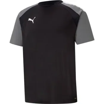 Pánské fotbalové triko Puma TEAMPACER JERSEY TEE 2XL Černá, Šedá, Bílá