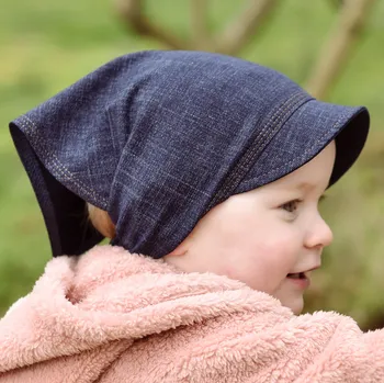 Šátek modrý riflovinový šátek