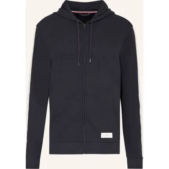 Pánské tričko Tommy Hilfiger Pánská Pohodlná Domácí Bunda, tmavě modrá, 48