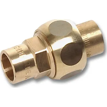 rozdělovač topení Sanha 4340 šroubení kónické pájecí Cu 18 mm 1434018