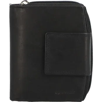 Peněženka Dámská kožená peněženka černá - Diviley Enema černá