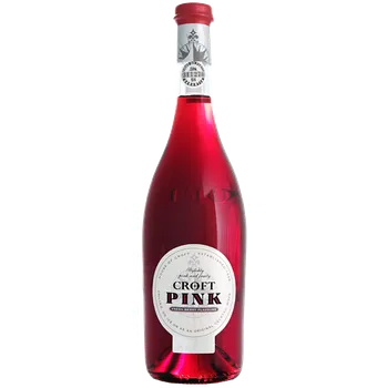 Víno Portské víno Croft Pink Rose 19,5% 0,75l (holá láhev)