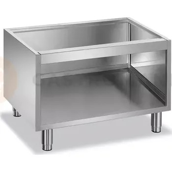 Podstavec ze tří stran uzavřený pod nástolní zařízení z řady MINIMA 600, rozměr: 600x510x580 mm | MBM, NSA66