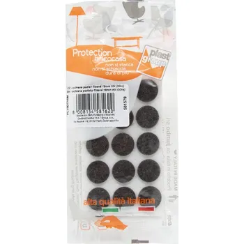 Podložka pod nábytek Ochrana podlah filcová 16mm HN (30ks)