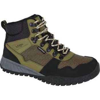 Pánská treková obuv LOAP Pánské zateplené outdoorové boty LATMER 44 Zelená