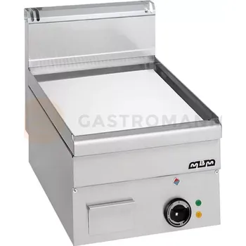 Blok Elektrická grilovací deska, nástolní 400x600 mm - hladká, chromovaná, Minima 600 | MBM, EFT46LC