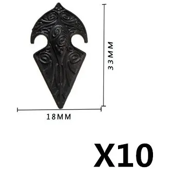 Stavebnice LEGO Stavební kostky erbů a štítů | styl Lego - B243-10PCS