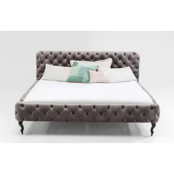 Postel KARE Design Postel Desire Silver Grey 160x200 cm