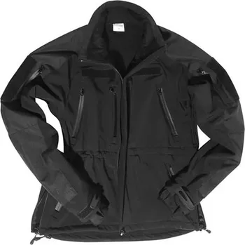 Pánská softshellová bunda MIL-TEC Bunda SOFTSHELL PLUS ČERNÁ M ČERNÁ - BLACK
