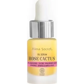 Pleťové sérum Alma Secret Rose Cactus Oil BIO sérum s bakuchiolem 10 ml